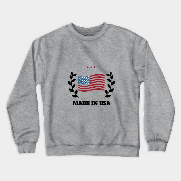 usa Crewneck Sweatshirt by Smart Fashion Store